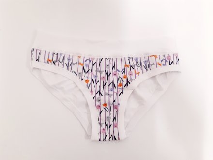 Lovelygirl dámské kalhotky 6765 bílé